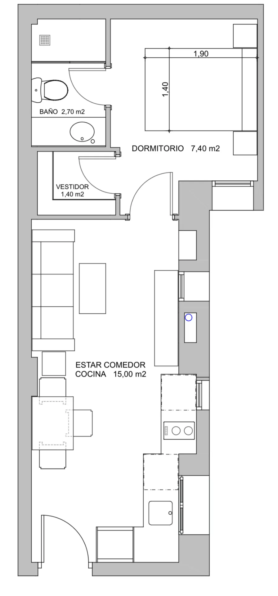 General Oraa 18, reforma de vivienda en Barrio Salamanca, Madrid — proyecto de Lishome