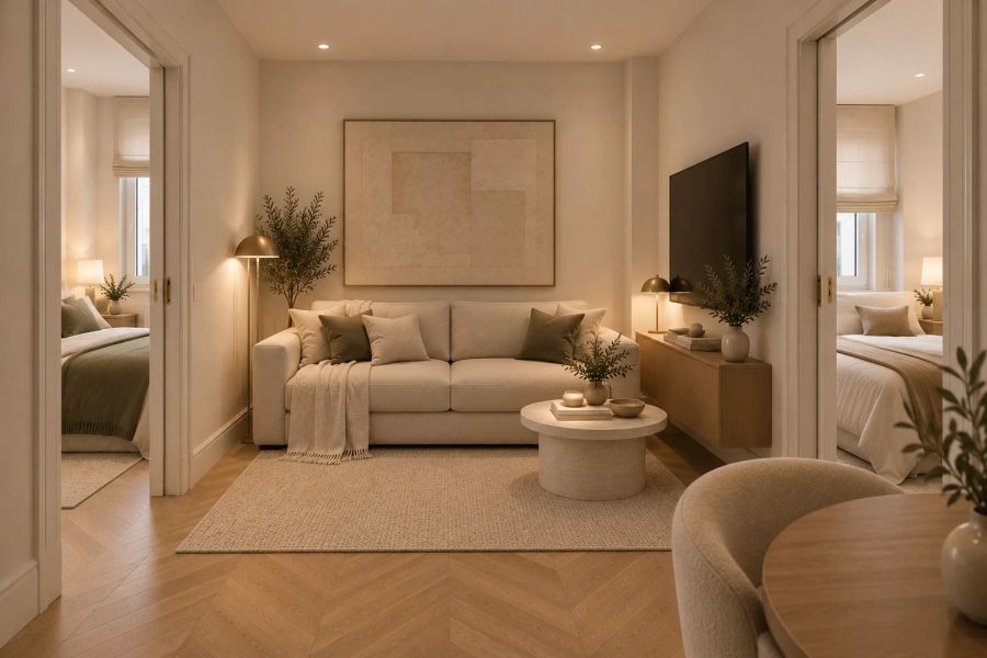 Velázquez 117, reforma de vivienda en Barrio de Salamanca, Madrid — proyecto de Lishome